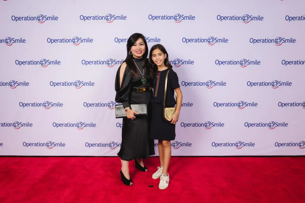 Dane Hoang, Isabella Hoang at the Operation Smile Gala held at the Royal Sonesta Hotel. (Photo by Johnny Than)