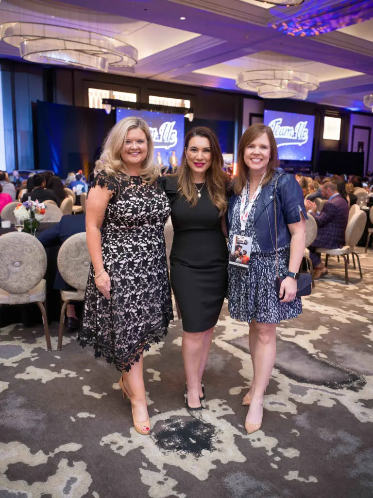 Ann Massey, Isela Garcia, Jamie Grissom at the 'Team Up' fundraiser (Photo by Daniel Ortiz)