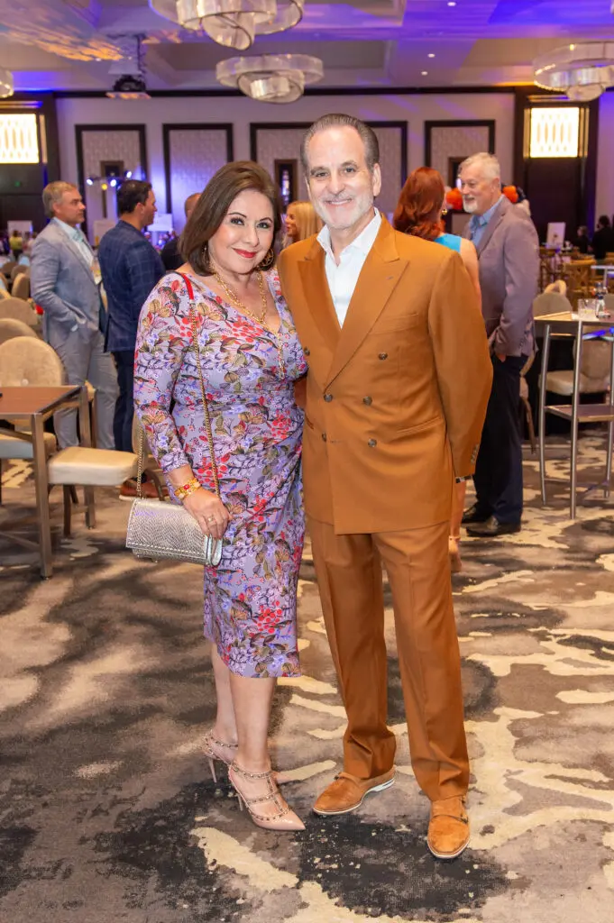 Debbie & Rudy Festari at the 'Team Up' fundraiser (Photo by Jacob Power)