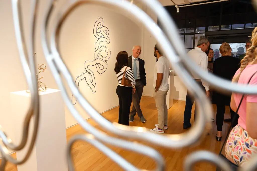 Houston-based sculptor Tara Conley doesn't do things small.