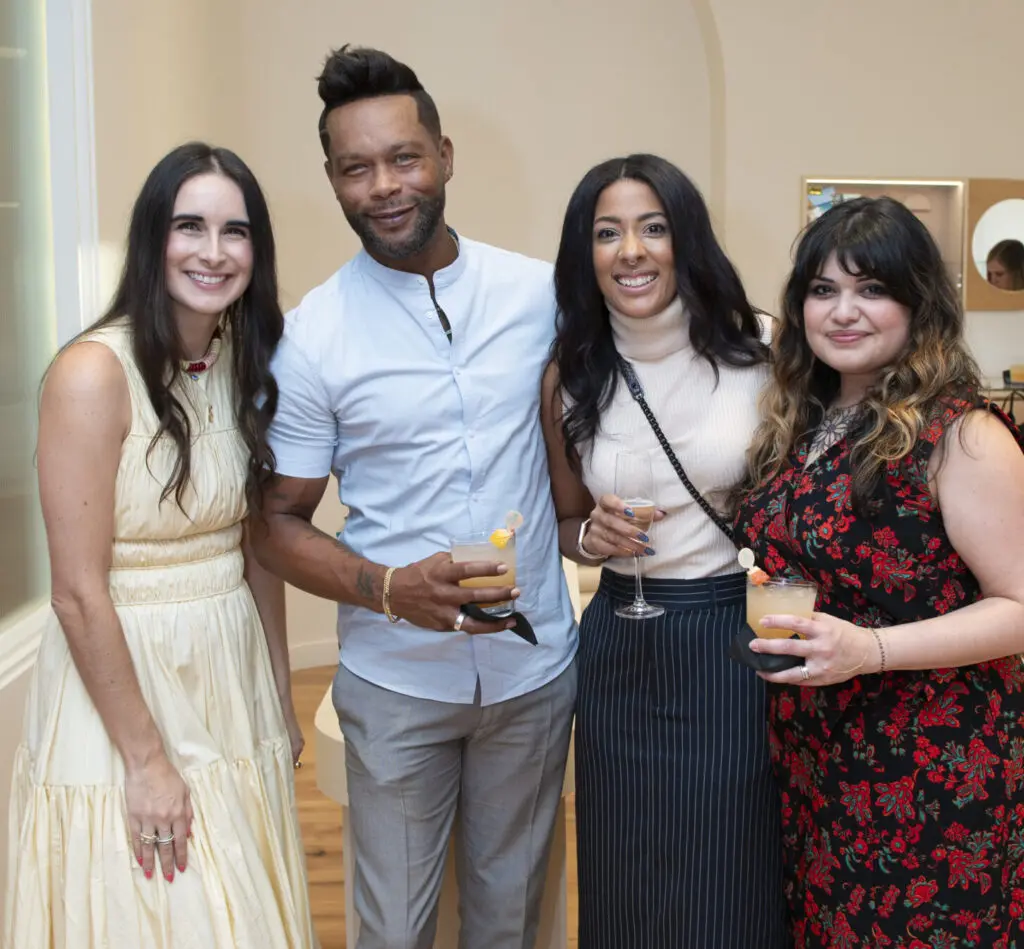 Loryn de la Garza, Chris Athy, Shawna Athy, and Merari Santos-Buentello (Photo by Tamytha Cameron)