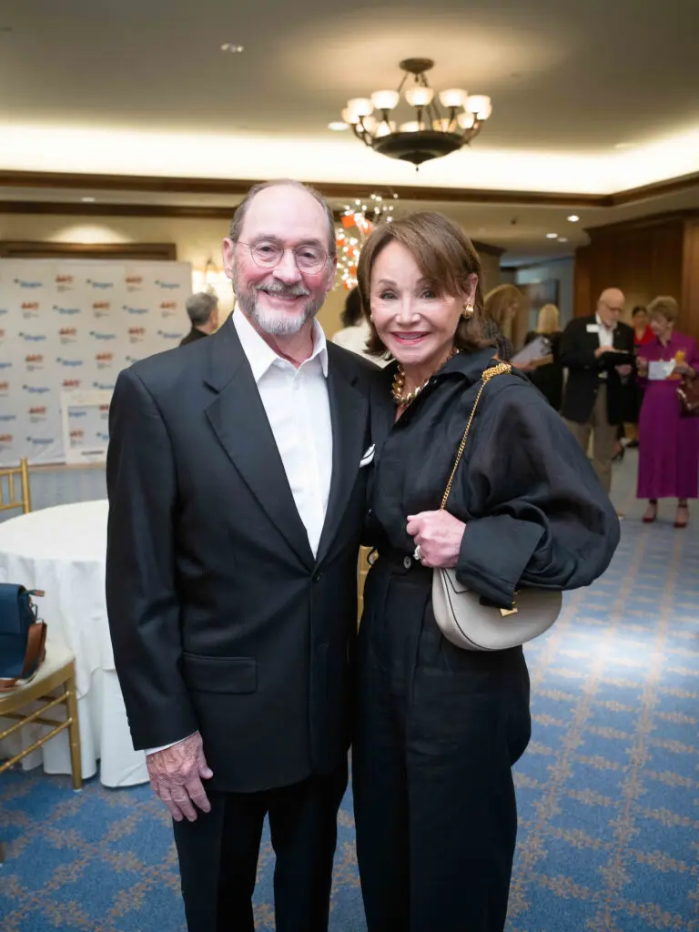 Stuart & Gaye Lynn Zarrow at the National MS Society 'Together for a Cure' luncheon (Photo by Daniel Ortiz)