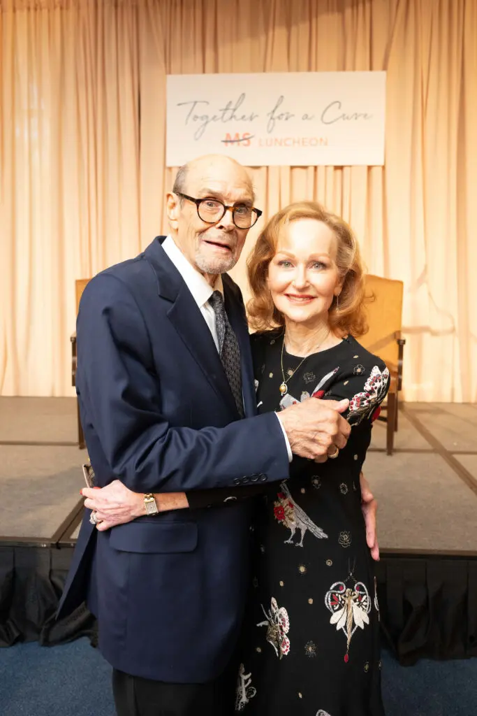 Dr. Tom & Carol Sawyer at the National MS Society 'Together for a Cure' luncheon (Photo by Daniel Ortiz)