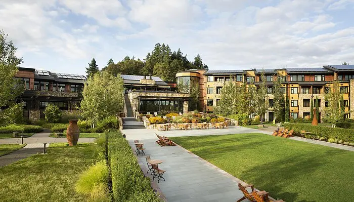 The Allison Inn & Spa in Portland, Oregon.