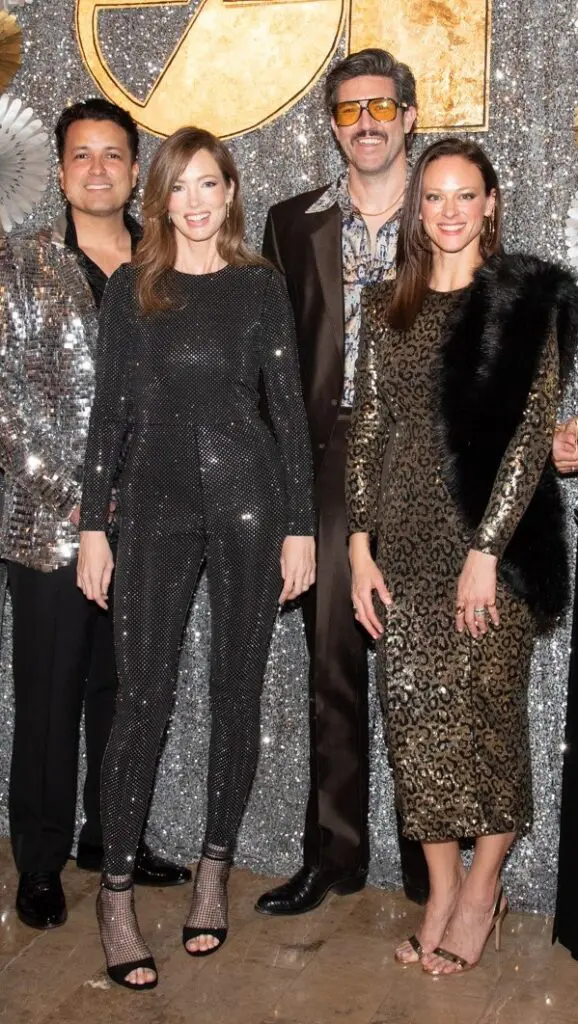 2024 Gala Chairs Iván & Allison Chávez, Ryan & Whitney Burns pictured at last year’s Children’ s Museum Houston’s “A Night at Studio 54” gala at the Corinthian.