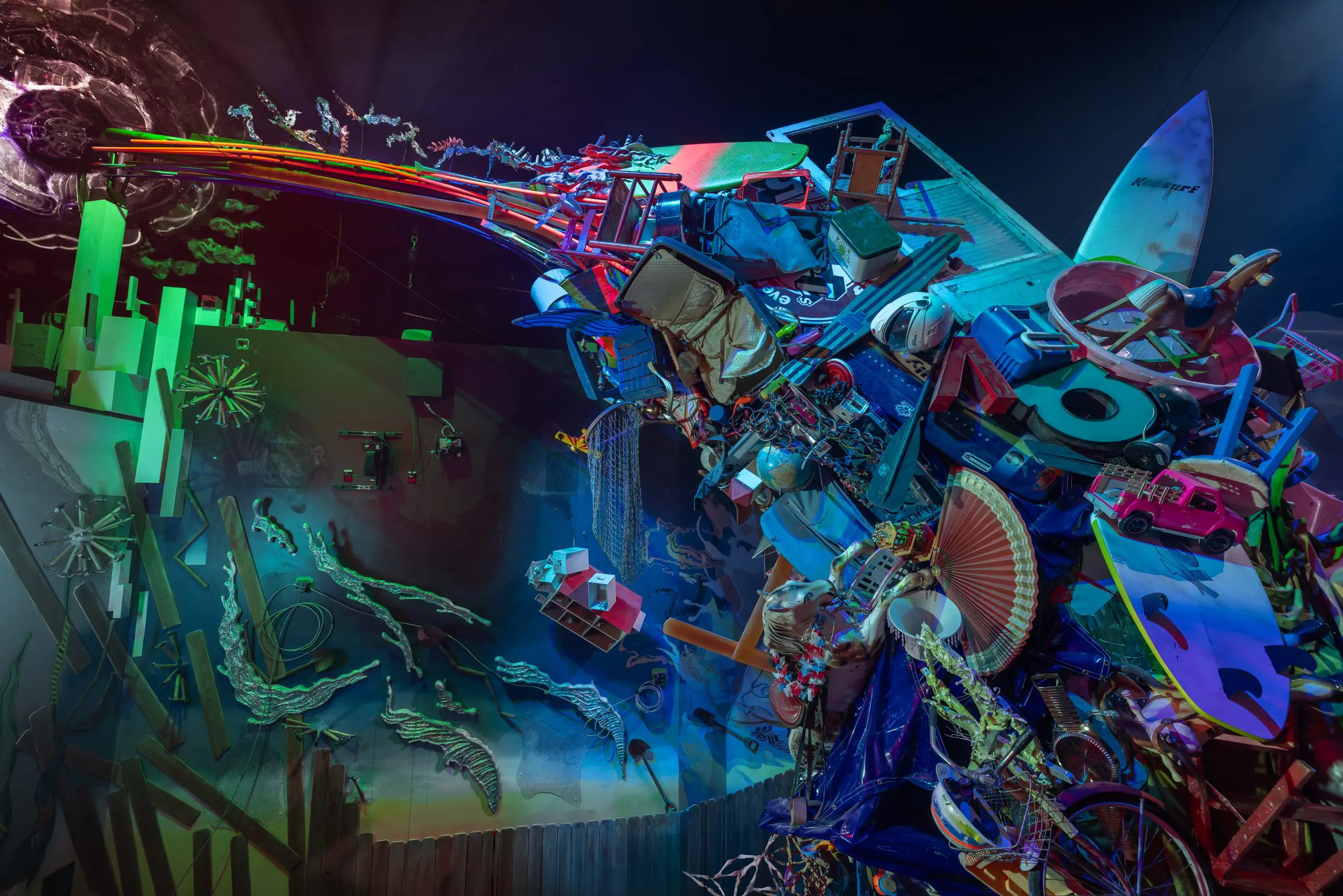 The Amalgam at Meow Wolf Houston: Radio Tave (Courtesy Meow Wolf)