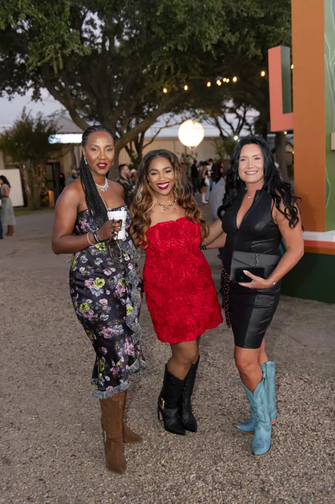 Fashionable Guests at the 2024 Cattle Baron's Ball (Photo by Tamytha Cameron and Celeste Cass)