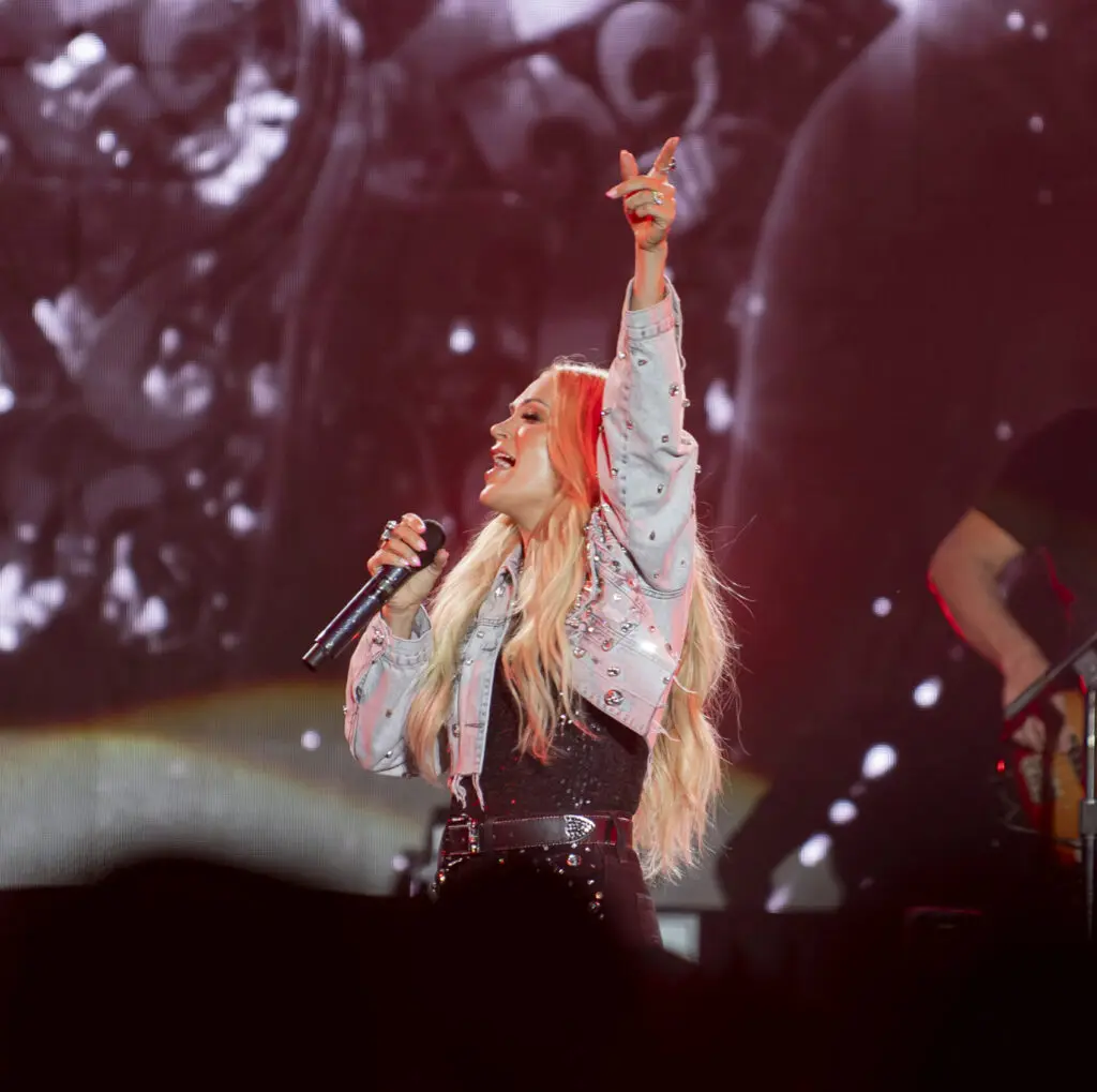 Carrie Underwood headlined the 2024 Cattle Baron's Ball (Photo by Tamytha Cameron and Celeste Cass)