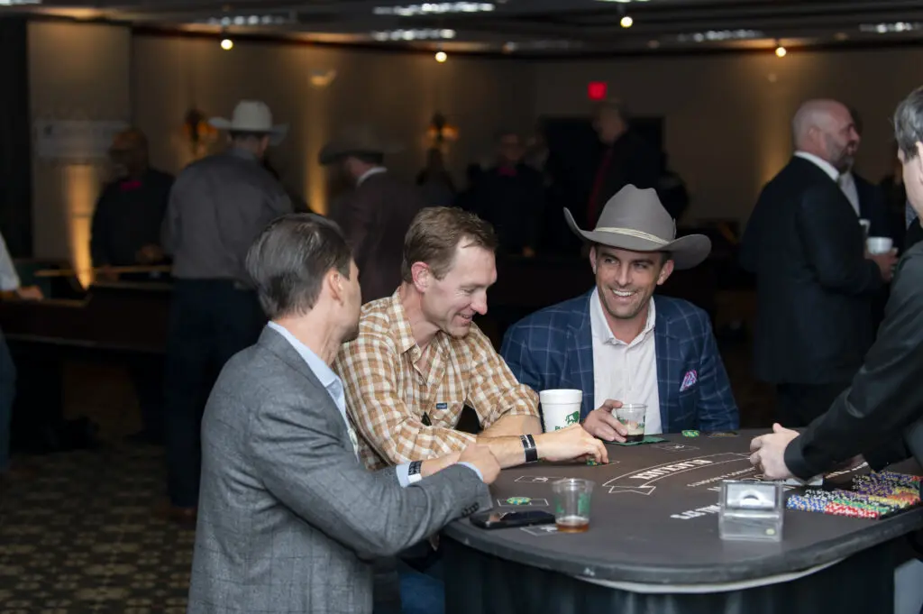 Casino Games at Cattle Baron's Ball (Photo by Tamytha Cameron and Celeste Cass)