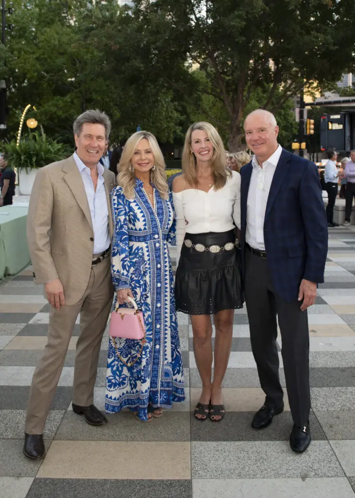 Clay & Lisa Cooley, Blake Stephenson, Mark Blinn (Photo by Tamytha Cameron and Celeste Cass)