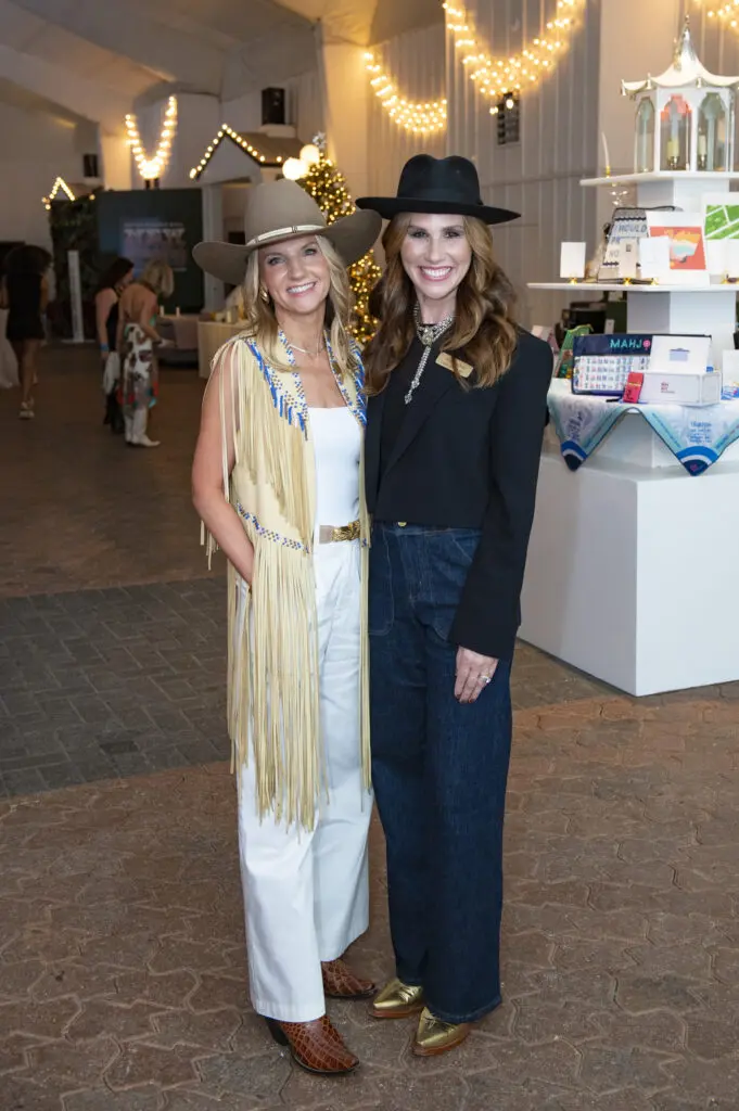 Dr. Courtney Derderian and Nina Sachse, 2025 Cattle Baron's Ball Co-Chairs (Photo by Tamytha Cameron and Celeste Cass)