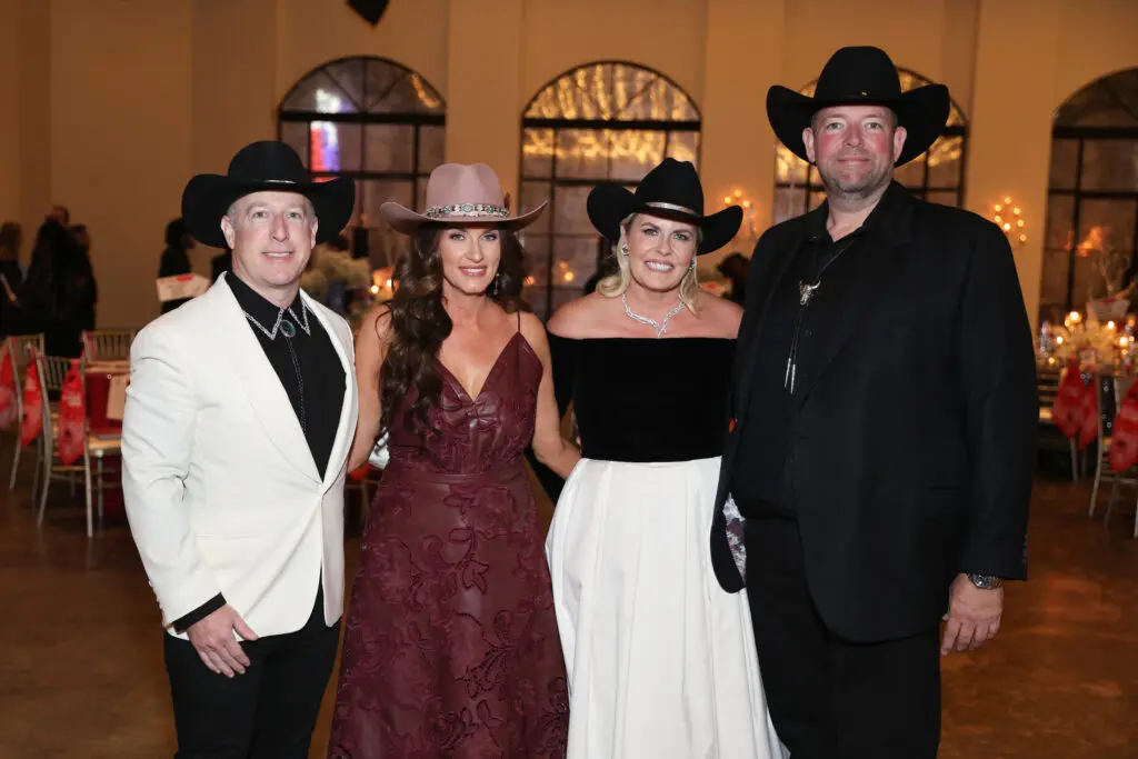 Dylan & Jordan Seff, Vanessa & Chuck Ames at Crime Stoppers record breaking gala held at The Revaire (Photo by Jacob Power)