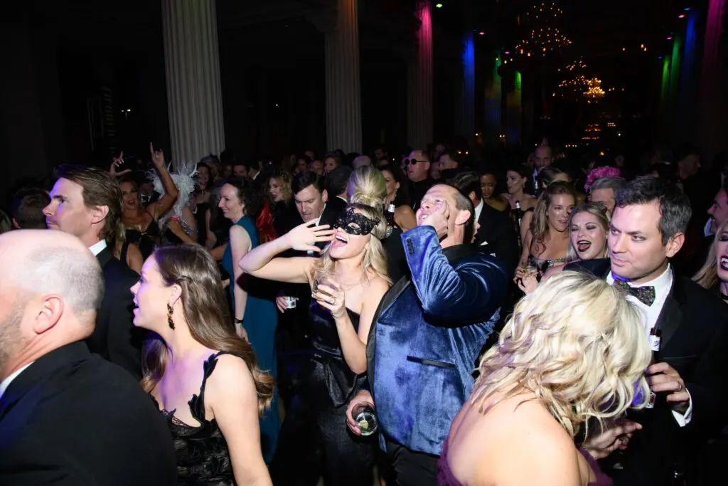 Electric scene at the Children's Museum Houston 'Noir Ball'