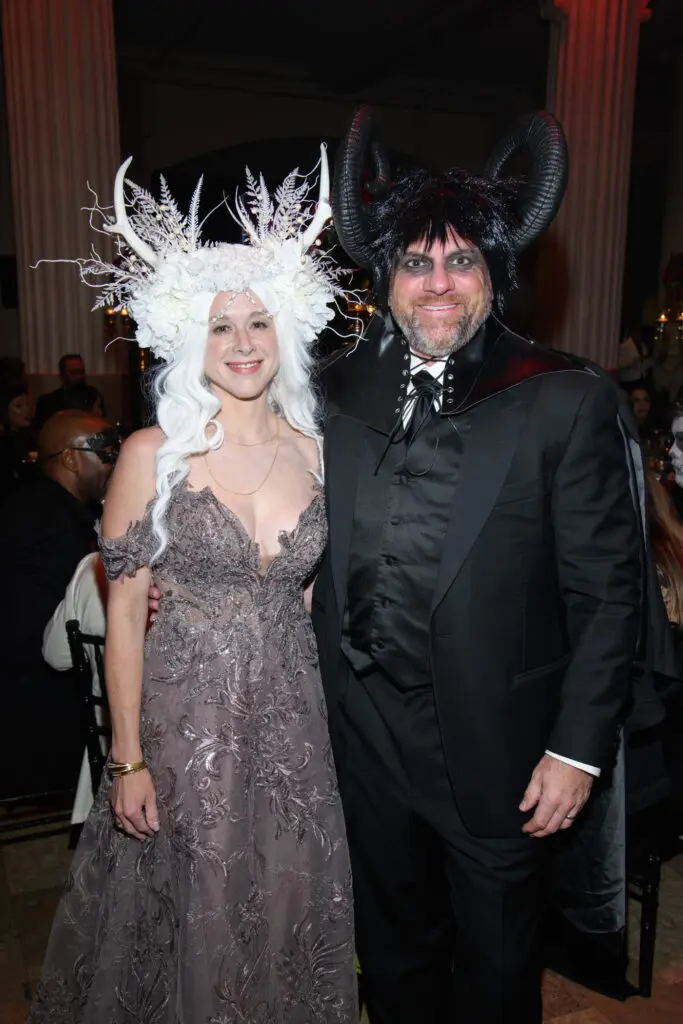 Heather & Mark Teshoian at the Children's Museum Houston 'Noir Ball'