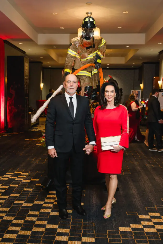 Lance & Alicia Smith at the Houston Professional Fire Fighters Association Charitable Foundation Gala (Photo by CatchLight Group)
