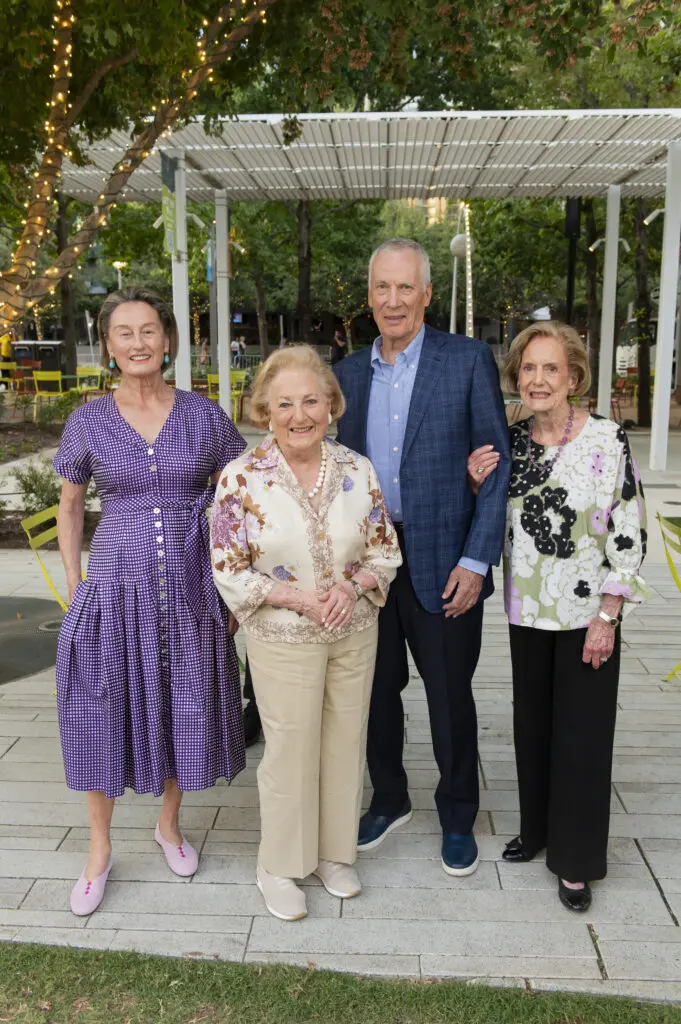 Laura Wilson, Margot Perot, Scot Dykema, Betty Harlan (Photo by Tamytha Cameron and Celeste Cass)