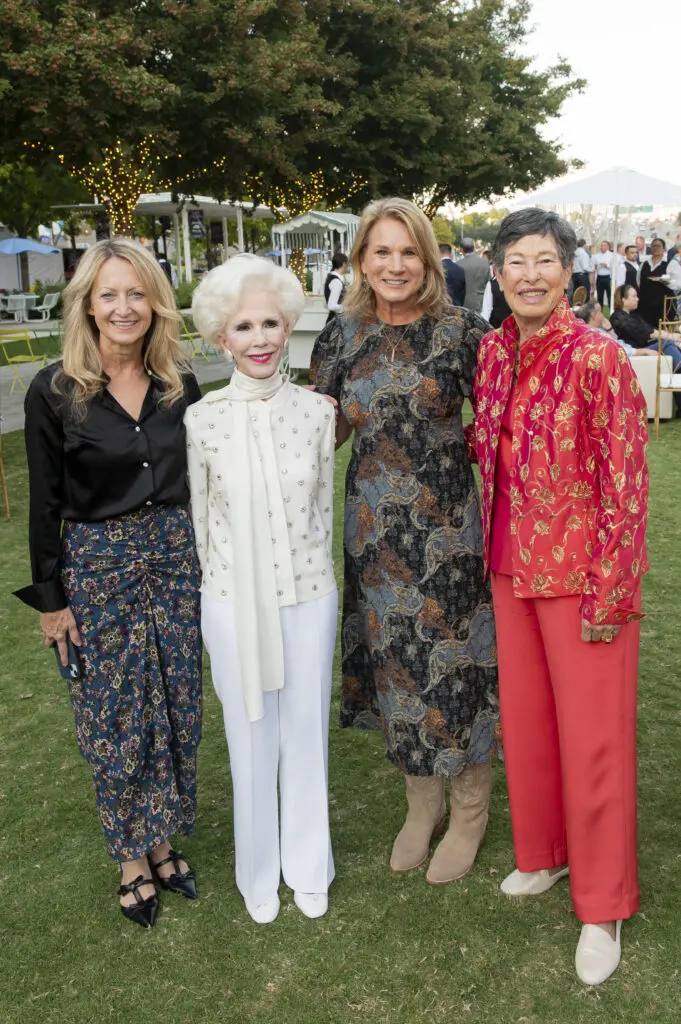 Lynn McBee, Sheila Grant, Jennifer Staubach, Lyda Hill (Photo by Tamytha Cameron and Celeste Cass)