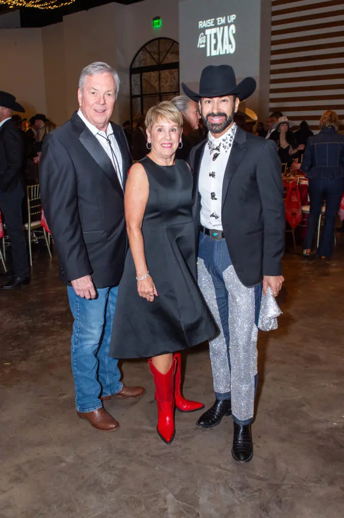 Norman & Donna Lewis, Fady Armanious at Crime Stoppers record breaking gala held at The Revaire (Photo by Jacob Power)