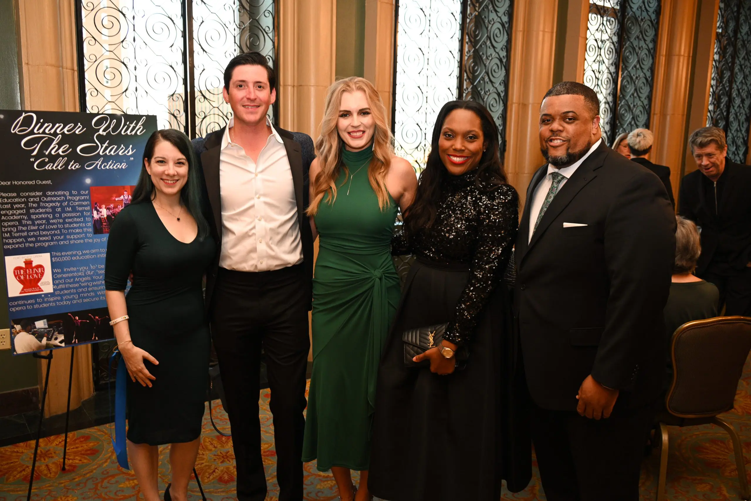Barbara Jordan, Marshall Moore, Ashley Lacamp Moore, Jordan Stimpson and Ty Stimpson. (Photo by Forever Photography)