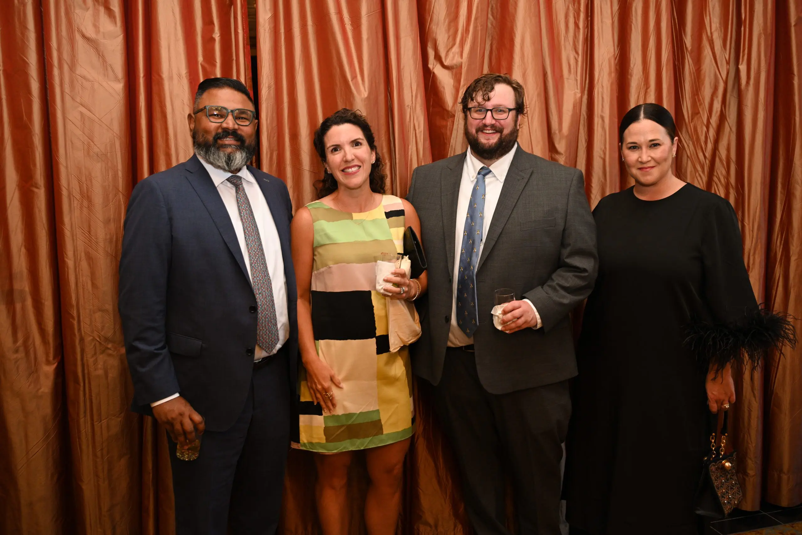 David Bucher, Katherine Polenz, Patrick Polenz, Susan Bucher. (Photo by Forever Photography)
