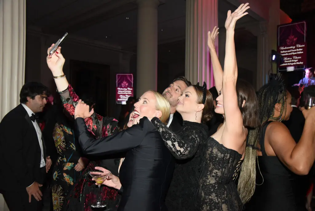 Selfie fun took over at the Children’s Museum Houston ‘Noir Ball.”