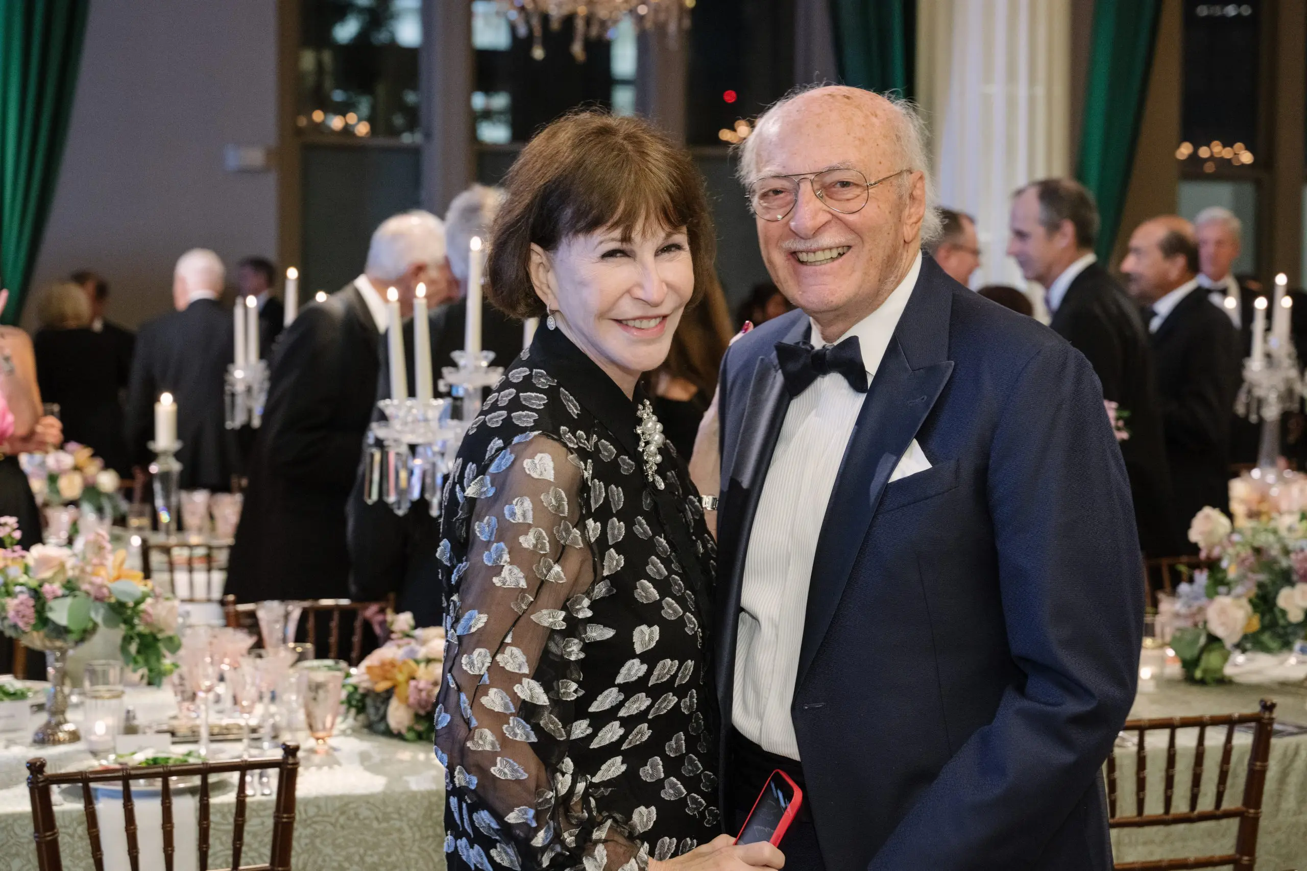 Shelby Hodge & Shafik Rifaat at Opening Night of the 2024-25 Houston Symphony Season. Photography by Thomas Campbell