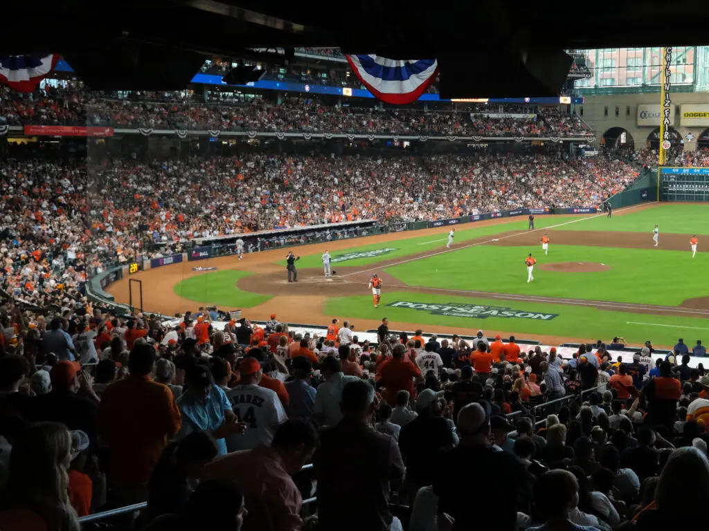 Daikin Park will be transformed into a golf course. (Photo by F. Carter Smith)