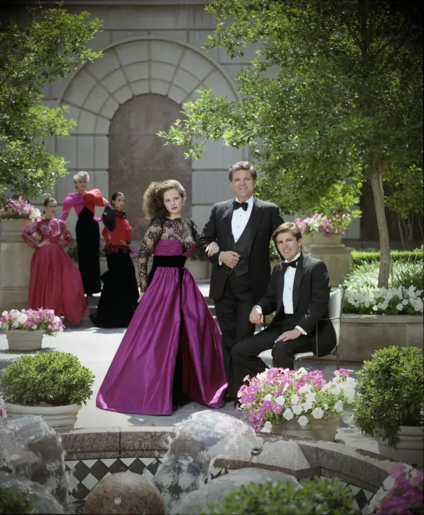 An early photo of Victor Costa with his children, Adrienne and Kevin. (Gittings portrait)