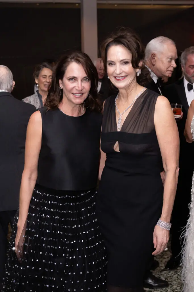 Aliyya Stude, Laurie Morian at the Museum of Fine Arts, Houston Grand Gala Ball.  (Photo by Jenny Antill)