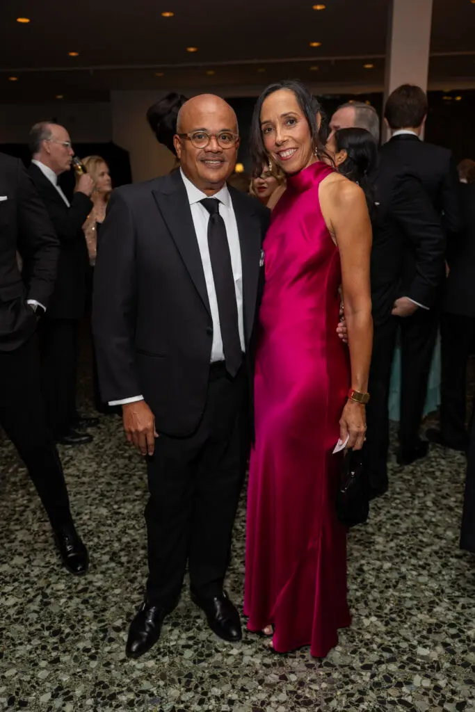 Barron & Lisa Wallace at the Museum of Fine Arts, Houston centennial celebration Grand Gala Ball. (Photo by Jenny Antill)