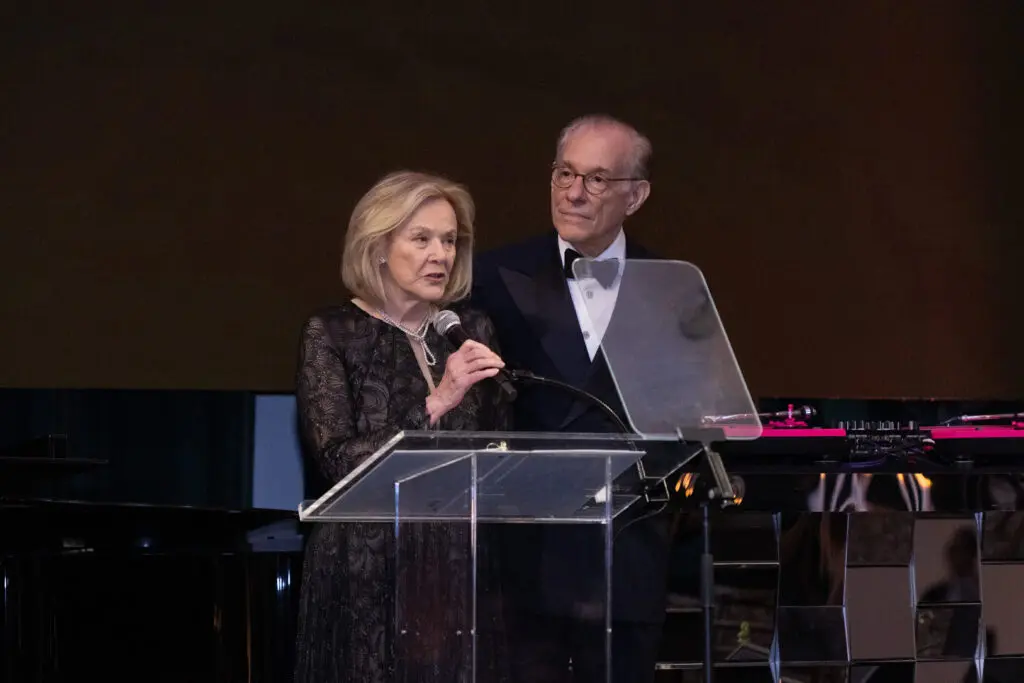 MFAH board chair Anne Duncan, museum director Gary Tinterow at the Museum of Fine Arts, Houston Centennial Grand Gala Ball (Photo by Jenny Antill)