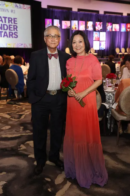 Dr. Peter Chang & honoree Theresa Chang at the Women of Substance luncheon  (Photo by Priscilla Dickson)
