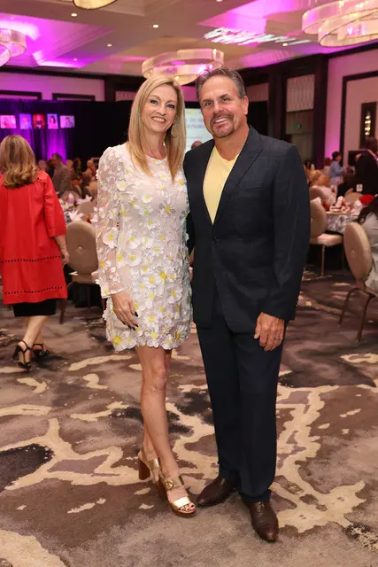 Former Woman of Substance honoree CeCe & Duke Ensell at the Women of Substance luncheon  (Photo by Priscilla Dickson)
