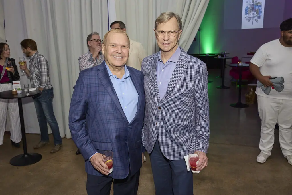 Herb Weischel and Phil Clemmons (Photo by Nate Rehlander)