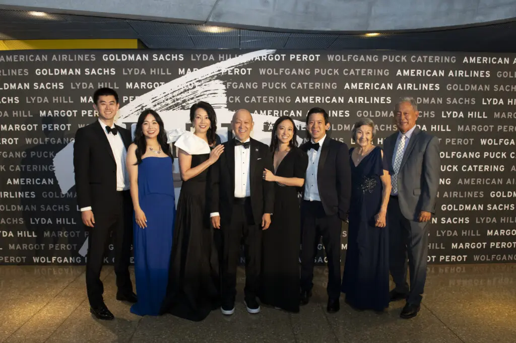 Matt Xiong, Lindsey Xiong, Pam Okada, Mark Okada, Lauren Eng, Matt Eng, Nannette Okada, Paul Okada (Photo by Tamytha Cameron)