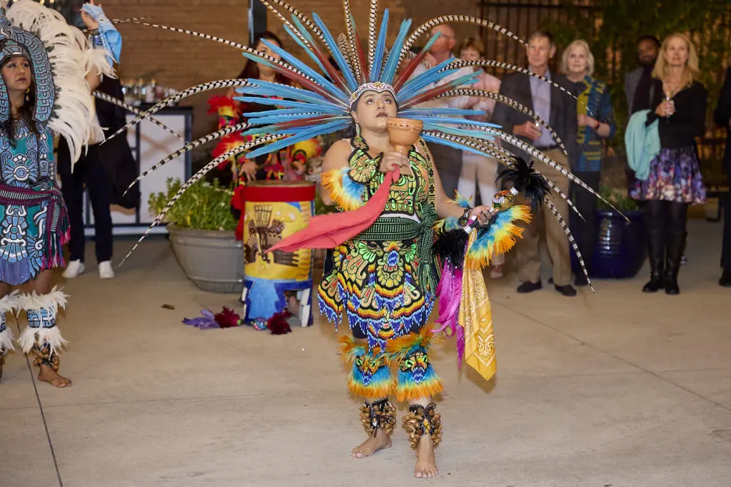 Mitotiliztli Yaoyollohtli Aztec Dance (Photo by Nate Rehlander)