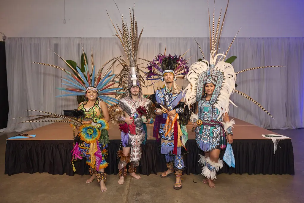 Mitotiliztli Yaoyollohtli Aztec Dance (Photo by Nate Rehlander)