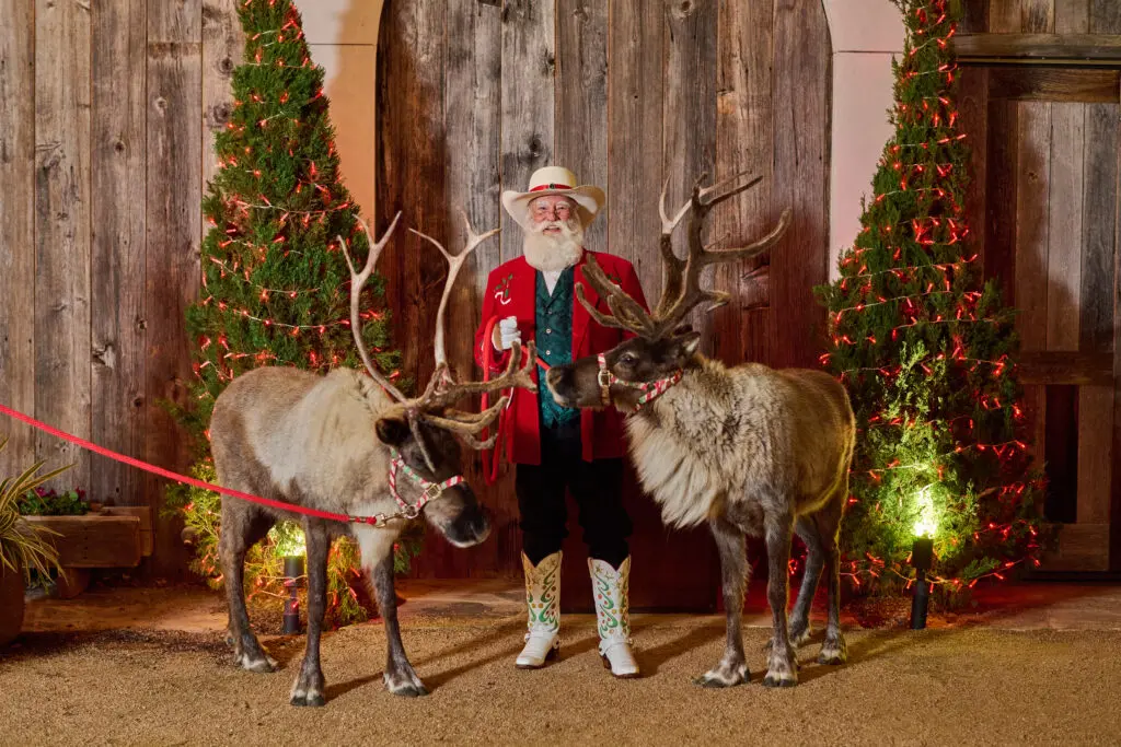 Cowboy Santa is an iconic figure in Fort Worth during the holidays.