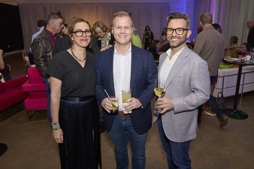Sara Cardona, Greg Oertel, and Lucas Shelton (Photo by Nate Rehlander)