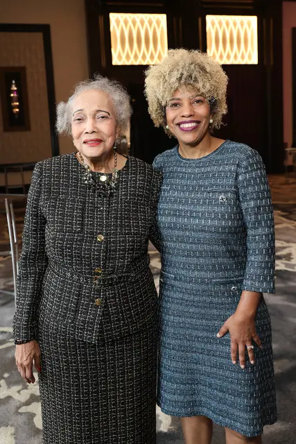 Spirit of Substance honoree Jacqueline W. Bostic and daughter Jacqueline Bostic McElroy at the Women of Substance luncheon  (Photo by Priscilla Dickson)