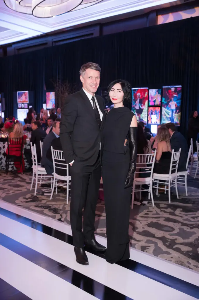 Sverre & Carrie Brandsberg-Dahl at the Arts of Healing gala (Photo by Daniel Ortiz)