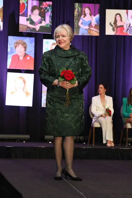 Honoree Leila Perrin at the Women of Substance luncheon  (Photo by Priscilla Dickson)