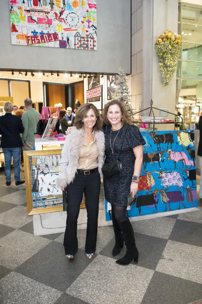 Amy Schachter, Caroline Bernstein (Photo by Tamytha Cameron)