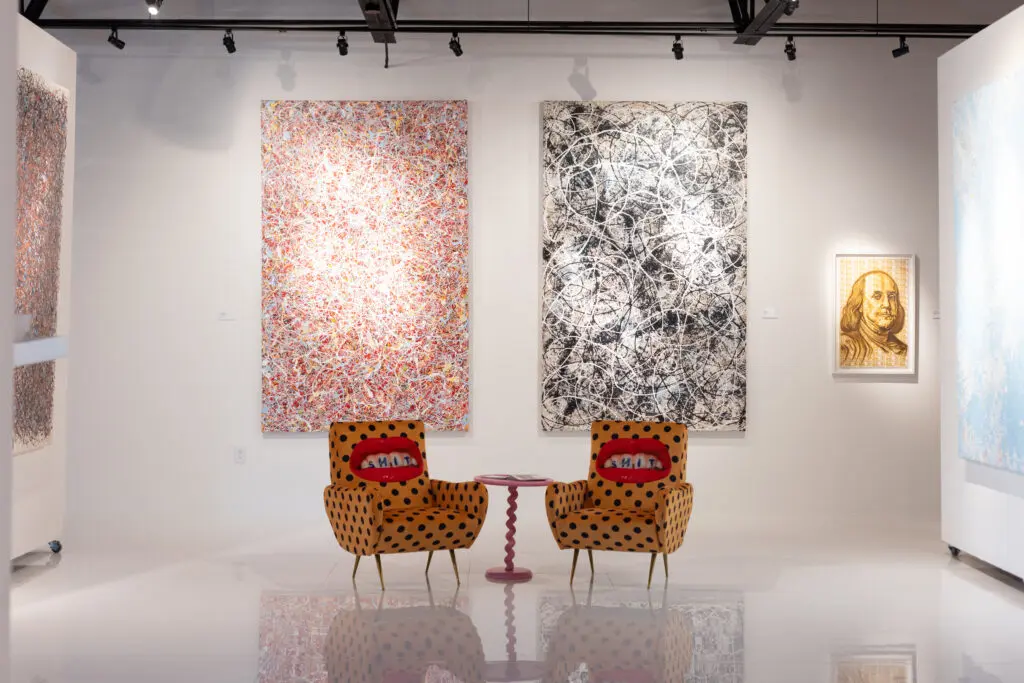 Paul Nagy Art on display at TF Gallery (Photo by Will Von Bolton)
