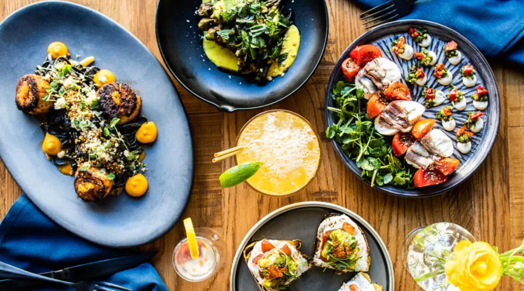 Plank Seafood Provisions blends nautical charm with responsibly sourced seafood and vibrant, flavorful dishes. (Courtesy)