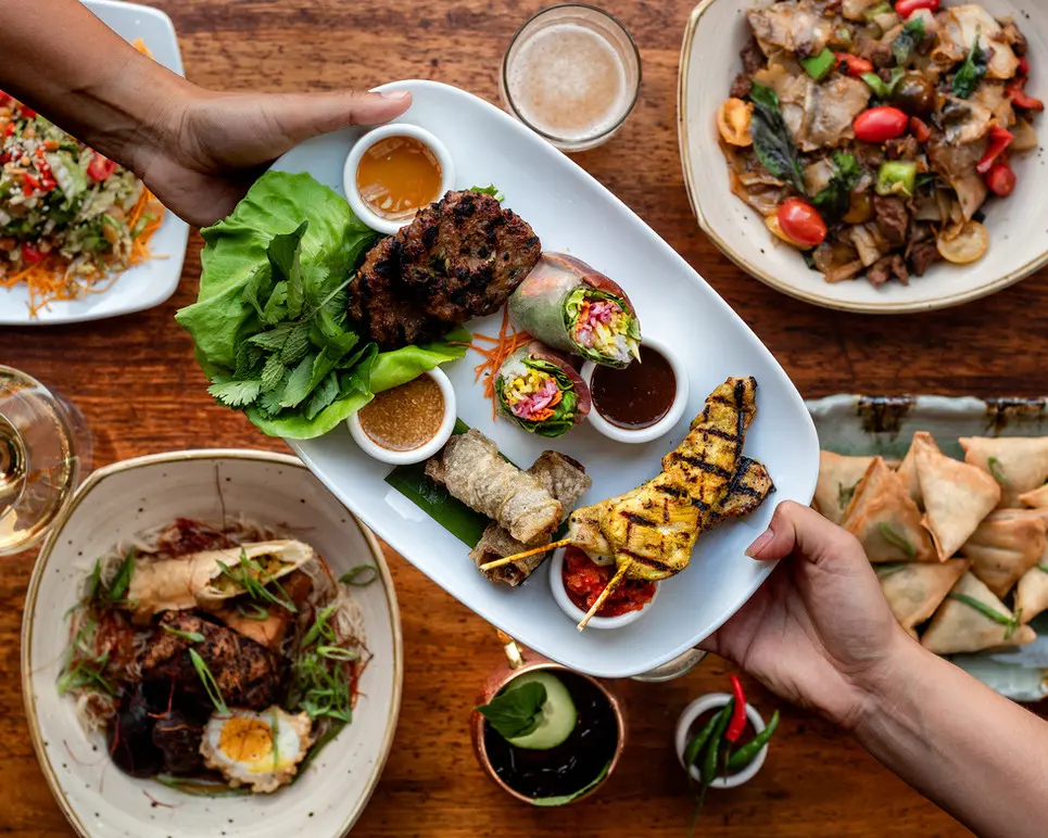 Malai Kitchen brings the bold flavors and fresh ingredients of Thai and Vietnamese cuisines to life in a warm, Southeast Asian-inspired setting. (Courtesy)