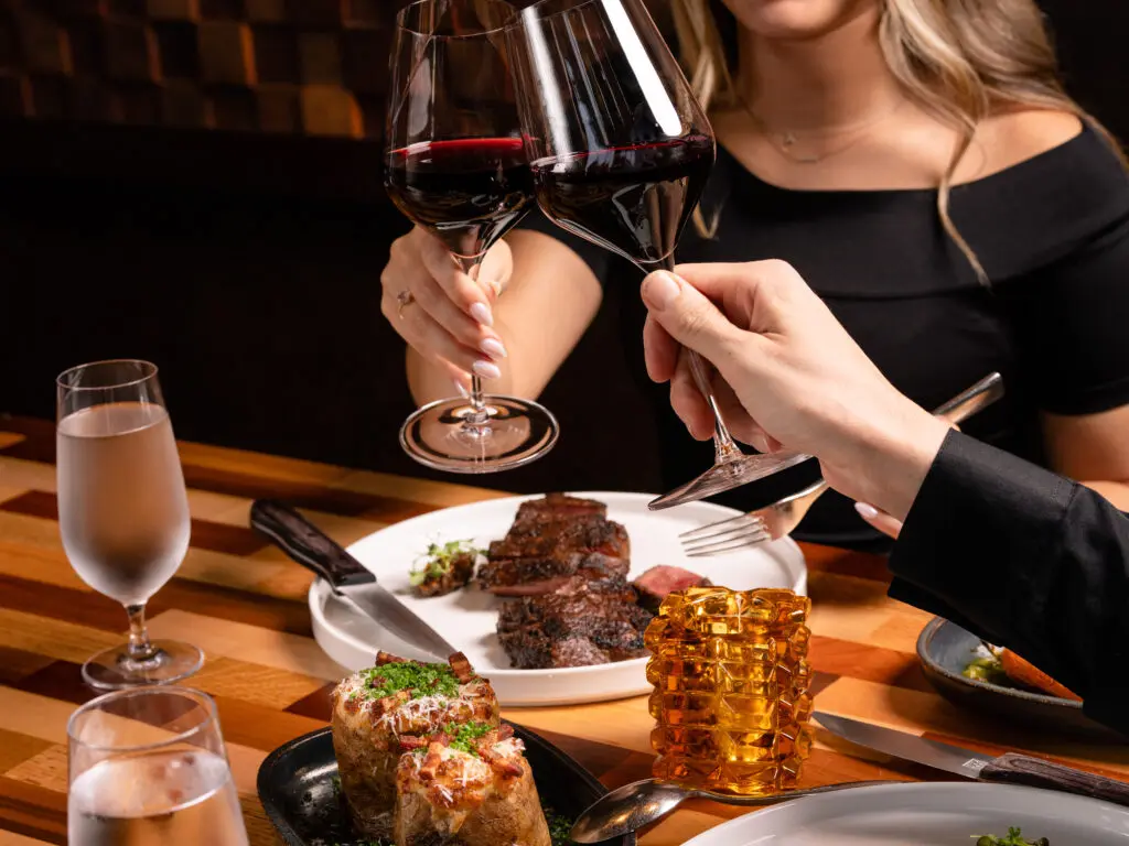 SER Steak + Spirits is offering a special three-course prix fixe menu this Valentine's Day. (Courtesy)