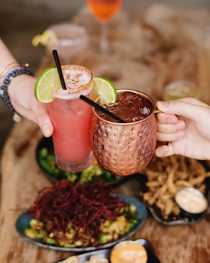 Cocktails and small plates are the perfect happy hour at Wabi House. (Courtesy)