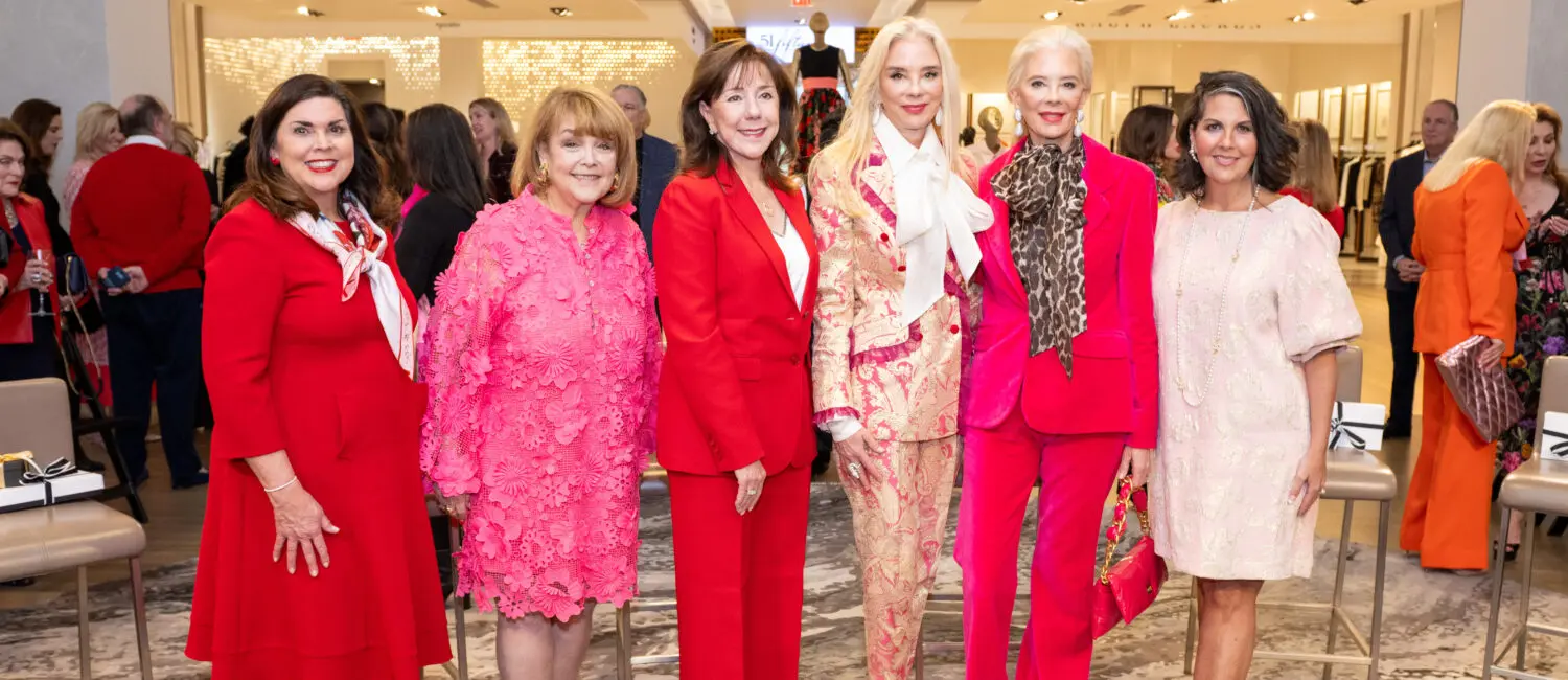 2025 Houston Sweethearts Lesha Elsenbrook, Marilu Garza, Elizabeth Stein, Tena Faust, Tama Lundquist & Heidi Turney (1) (Photo by Jacob Power)