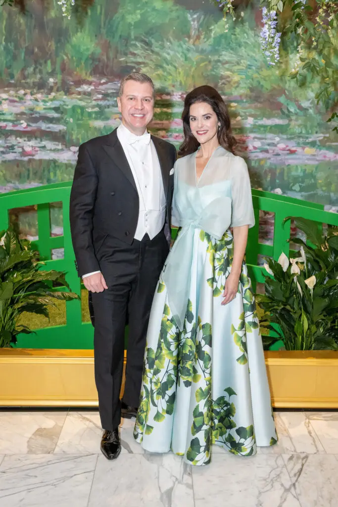 Jonathan & Ann Ayre at the Houston Symphony ball. (Photo by Jacob Power)